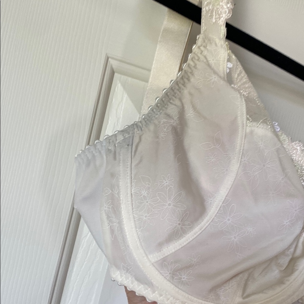 Prima Donna Cream and Yellow Lace Bra 36G - Picture 3 of 6